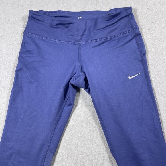 Nike Dri-FIT Running Tights Womens Small Athletic‎ Pants Reflective 872066-508 - Picture 2 of 12